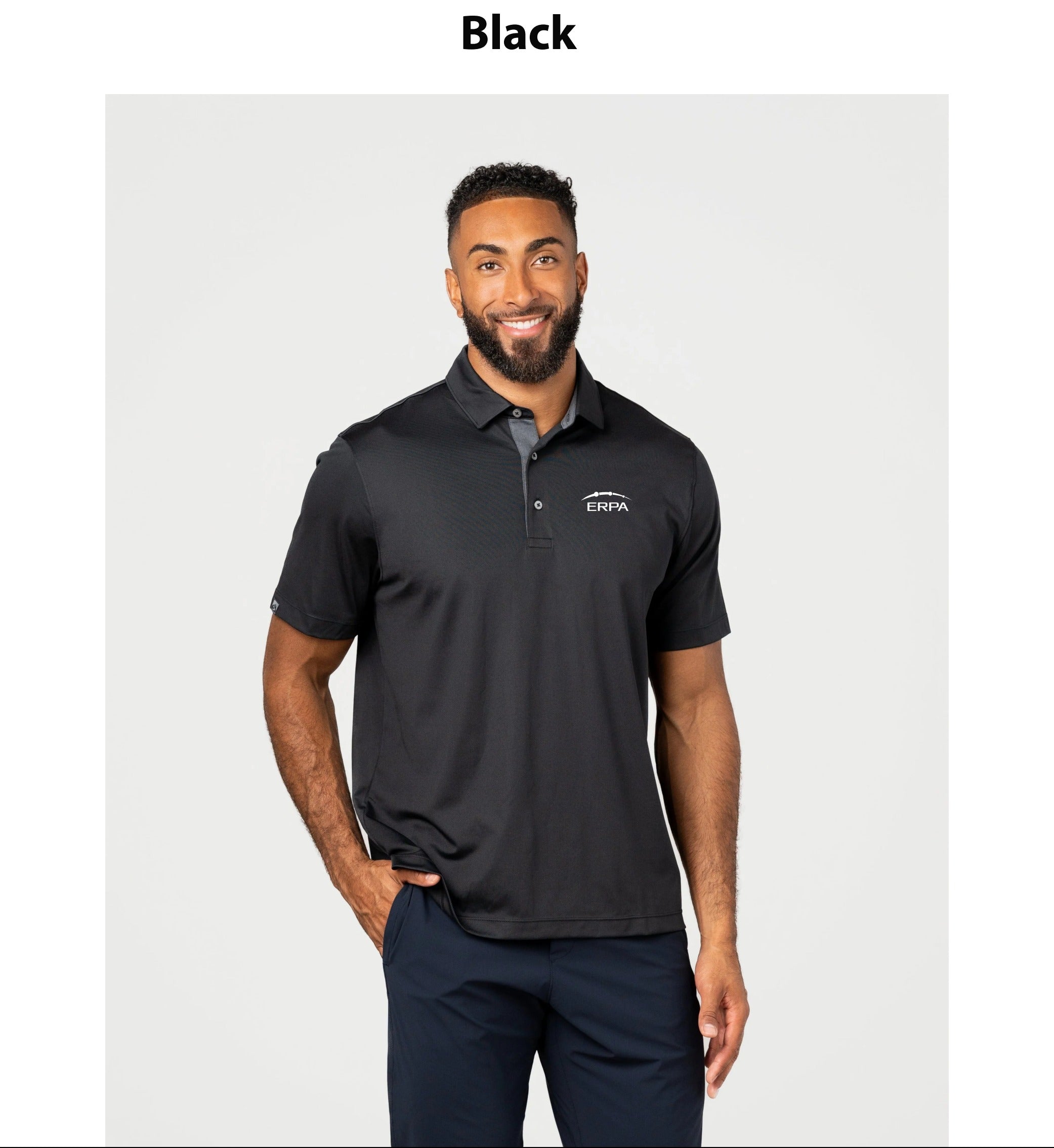 Storm Creek Men's Visionary III Solid Short Sleeve Polo