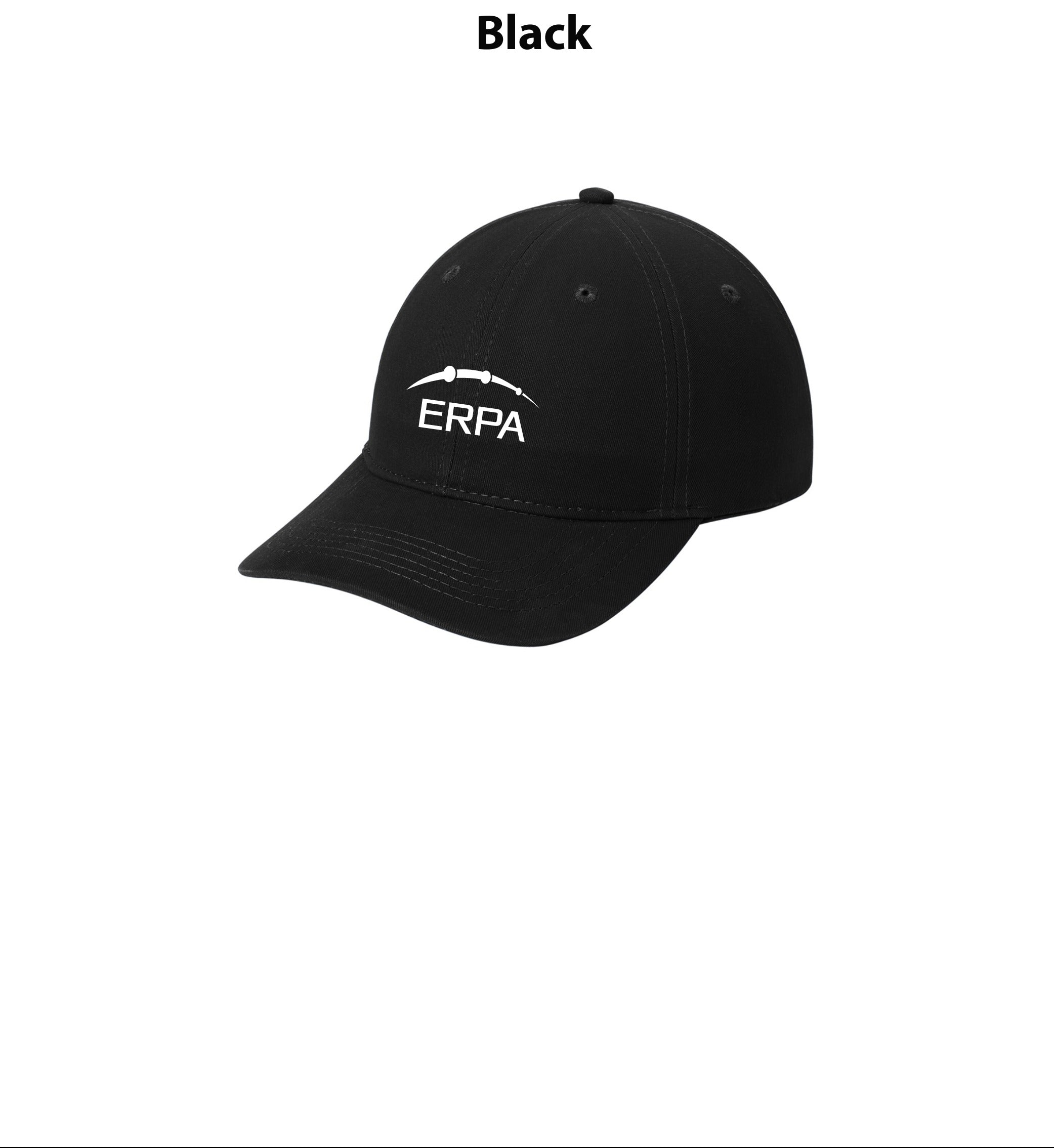 Port Authority Brushed Twill Low Profile Cap.