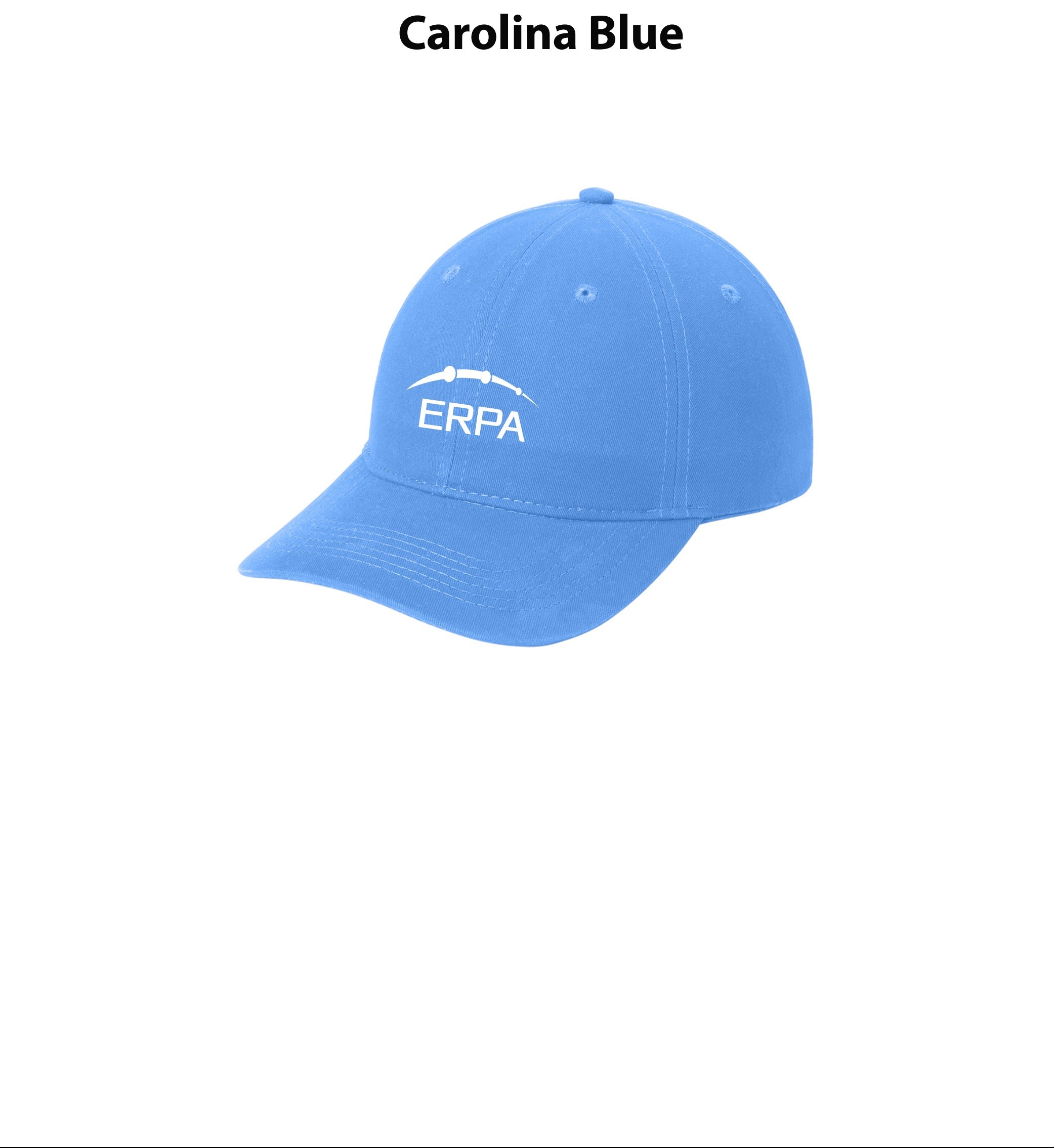 Port Authority Brushed Twill Low Profile Cap.