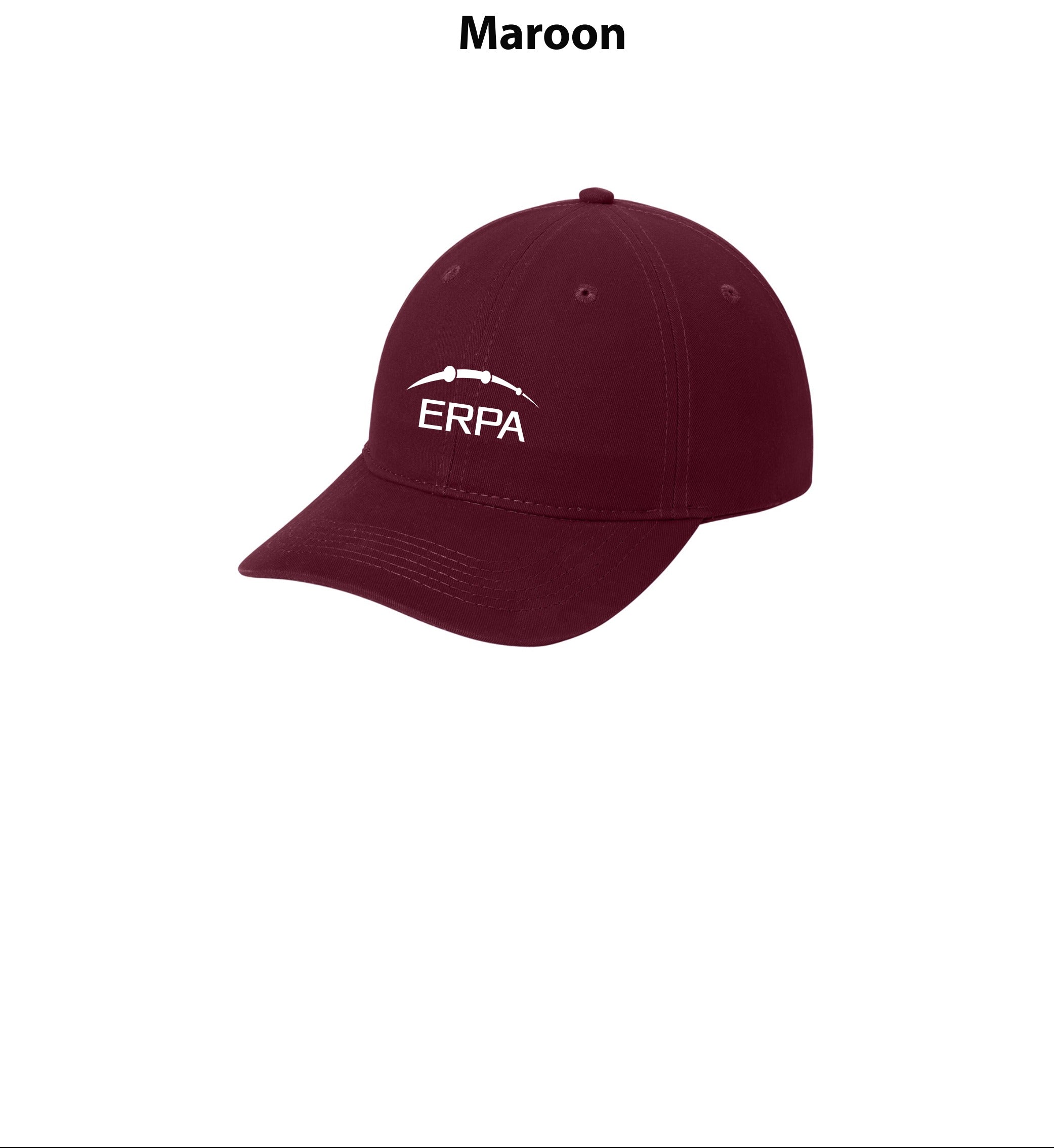 Port Authority Brushed Twill Low Profile Cap.