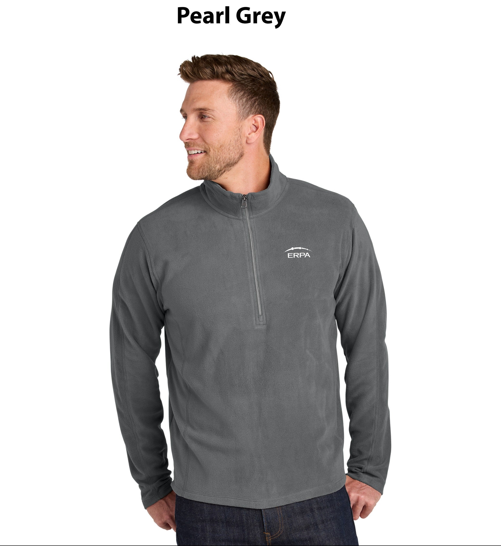 Port Authority Microfleece 1/2-Zip Pullover.