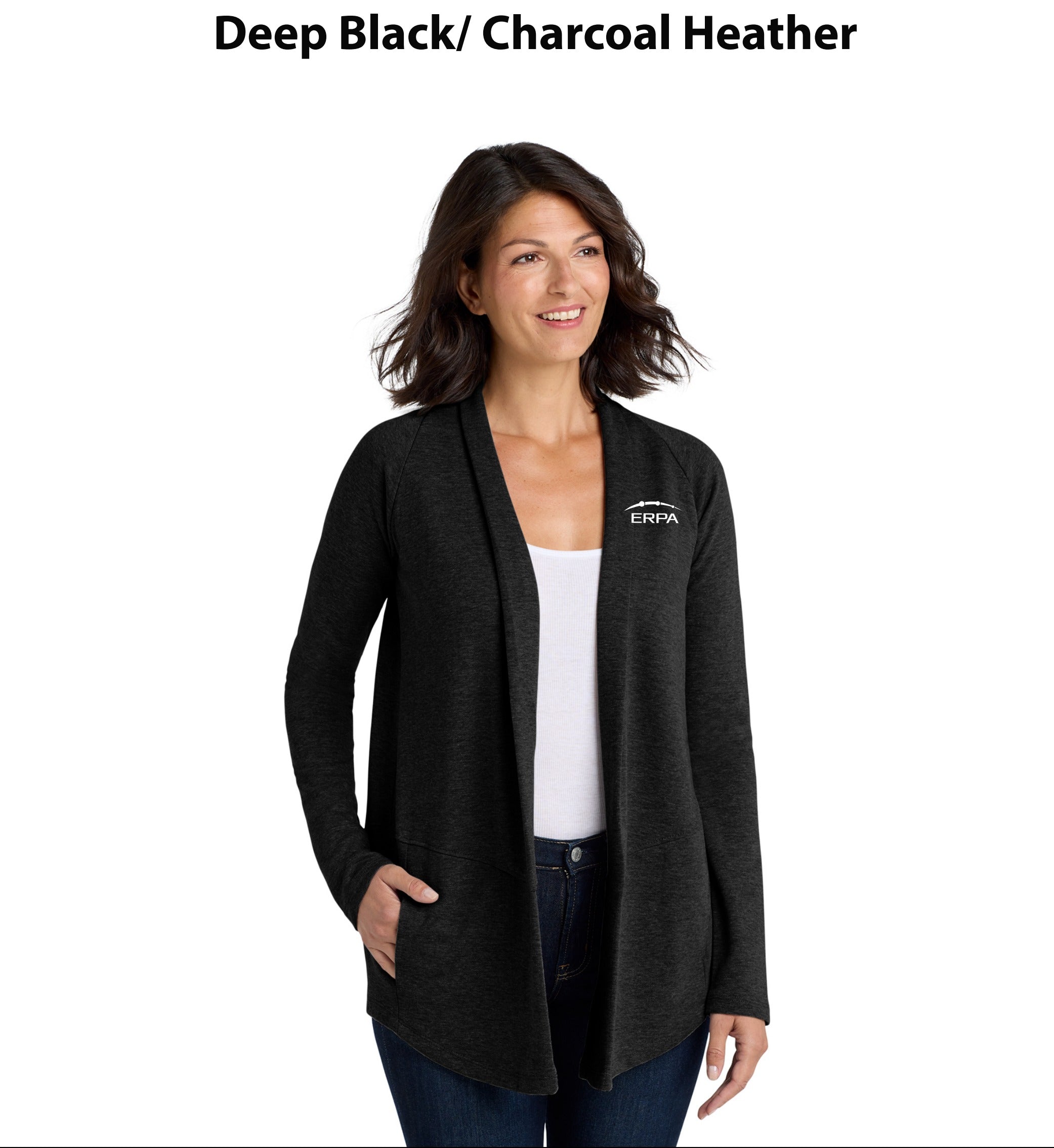 Port Authority Women's Interlock Cardigan.