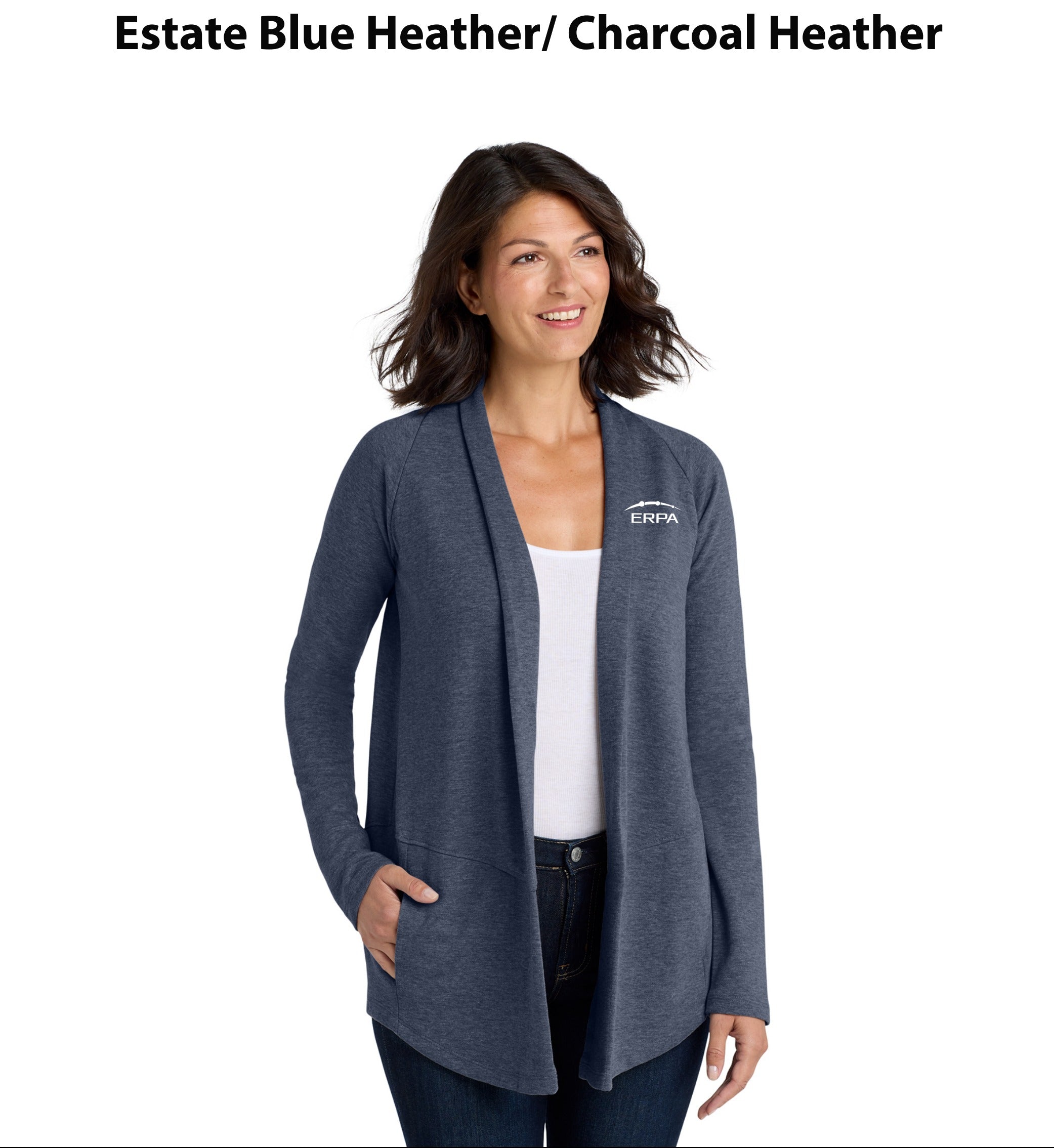 Port Authority Women's Interlock Cardigan.