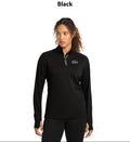 Sport-Tek Women's Sport-Wick Textured 1/4-Zip Pullover.
