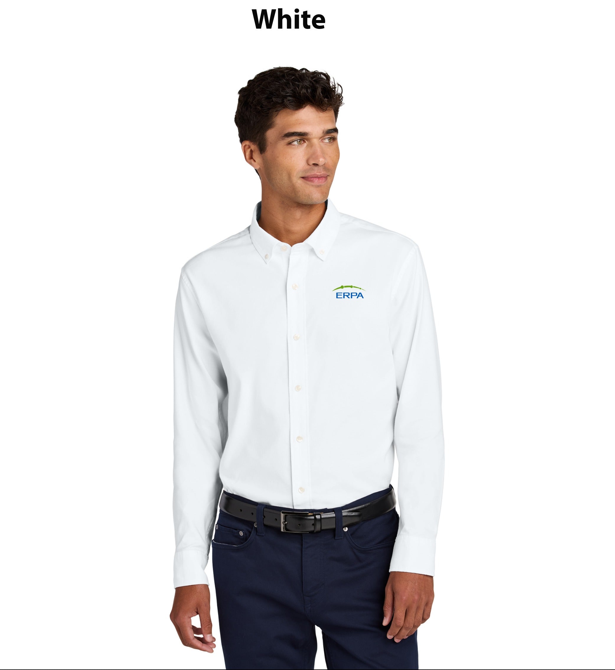 Mercer+Mettle Long Sleeve Modern Oxford Shirt