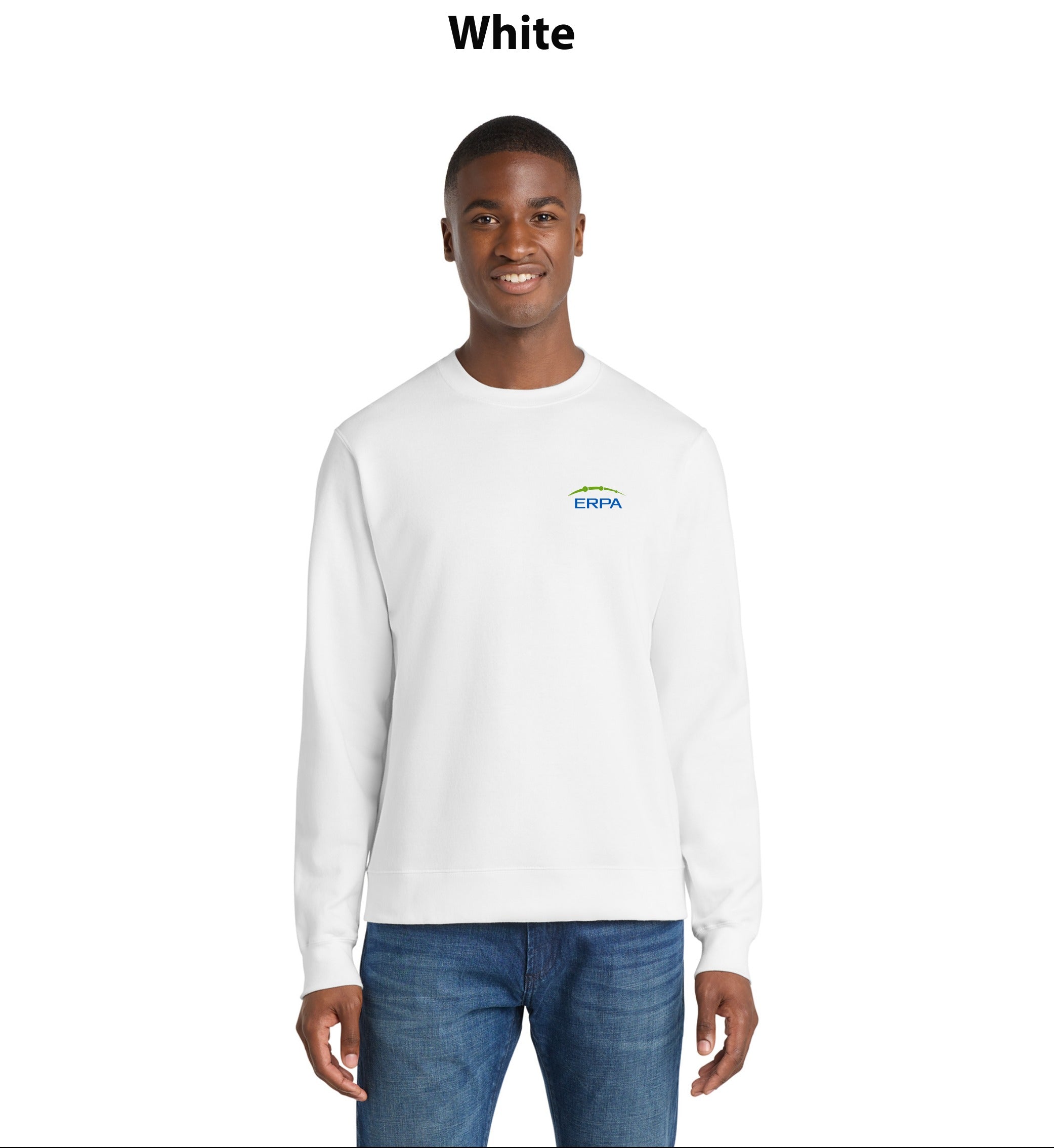 Port & Co Fan Favorite Fleece Crewneck Sweatshirt.