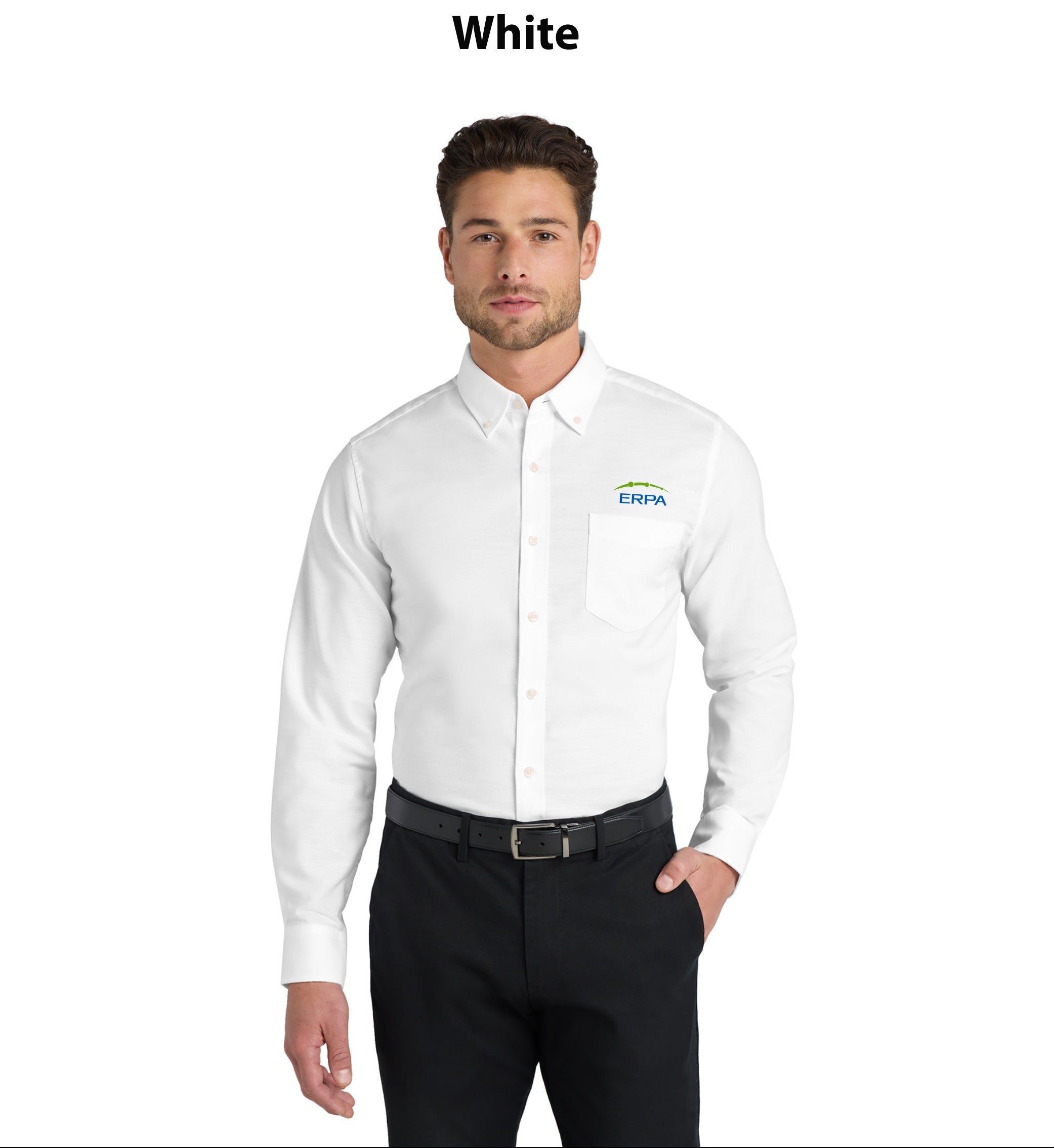 Port Authority SuperPro Oxford Shirt.