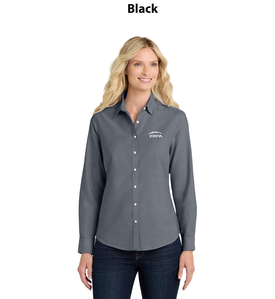 Port Authority Women's SuperPro Oxford Shirt.